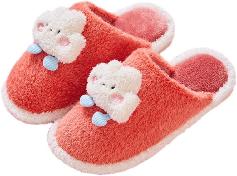 House Slippers for Woman Men Cloud Comfy Warm Plush Slip on Fluffy Memory Foam Home Sipper for Winter Indoor Outdoor