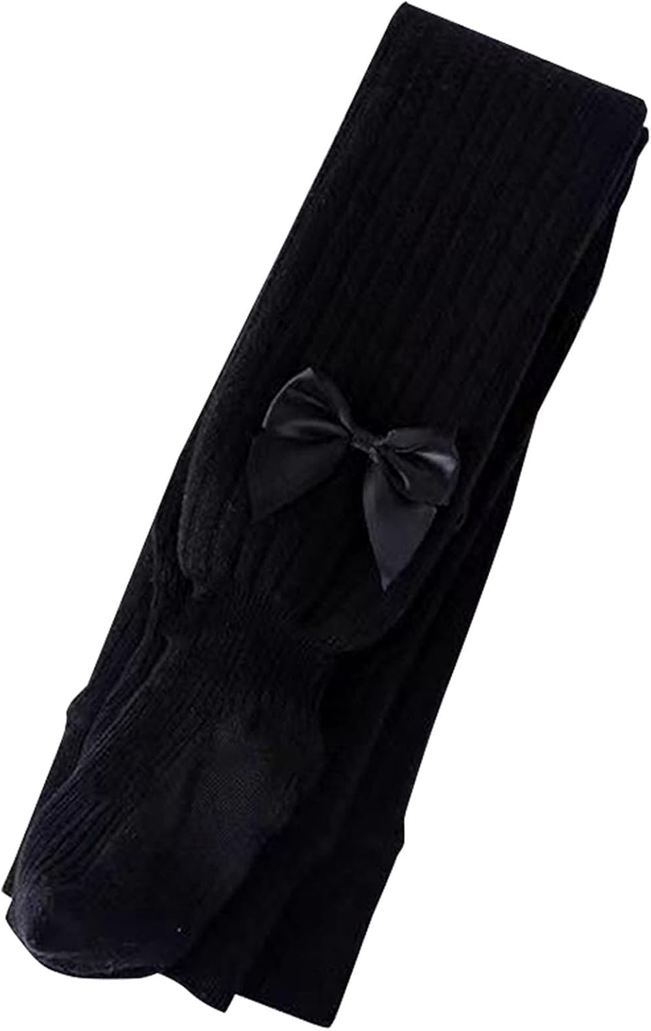 Girls Knitted Tights Baby Toddler Solid Color Pantyhose Leggings Kids Elastic Waist Stockings