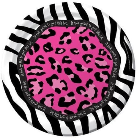 Creative Converting 8 Count Thirty-Licious Round Dinner Plates