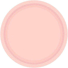 Frosty White Round Plates, 7" (20-Pack) - Elegant & Sturdy Paper Plates, Perfect for Parties, Weddings & Celebrations
