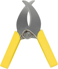Garden Tree Branches Ring Barking Cutter Scissor Hand Grafting Tool Handheld Peeling Shears for Garden Potted Plant Grape, Yellow Handle