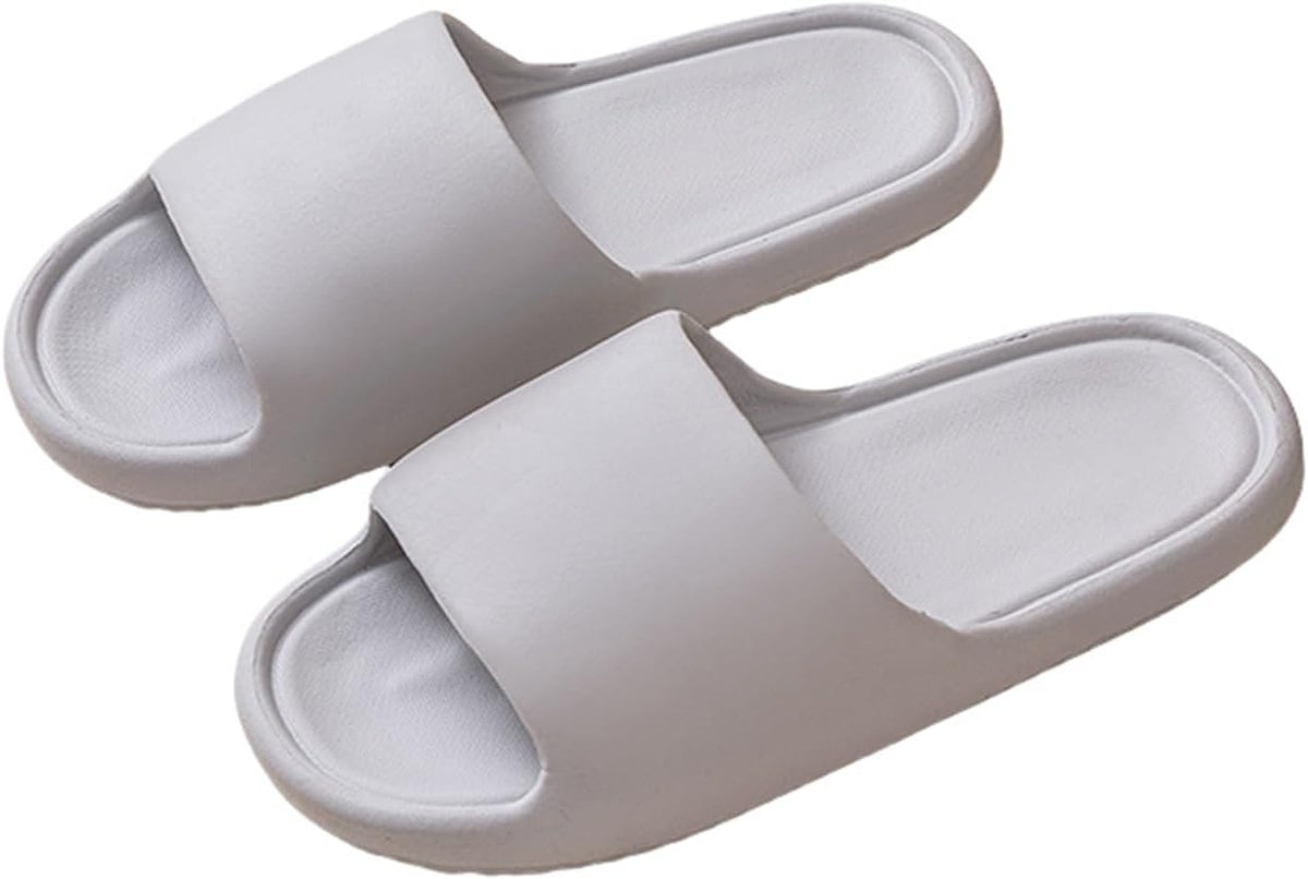 Womens Summer Slippers,Bathroom Non-Slip Sole Home Comfy Men's women's Slippers for Indoor Outdoor