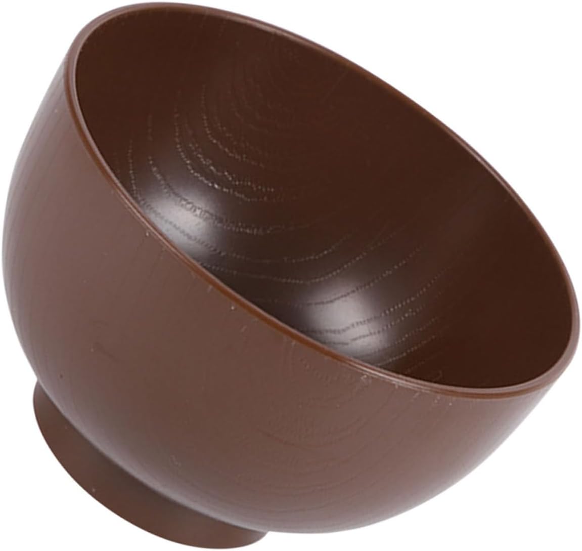 Japanese Miso Soup Bowl Unbreakable Grain Design Versatile Tableware for Rice Noodles Snacks for Dining Gatherings and Buffets