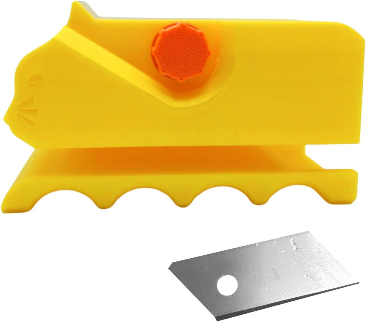 Cat Scratcher Cardboard Cutter-3" Tool for 3D Printed Cat Paw Box Card Borad Cutte for DIY Cat Scratchers Cutting (Red)