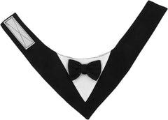 Dog Bandanas Bow Design Polyester Triangular Scarf for Dogs for Parties and Celebrations Stylish Pet Accessory