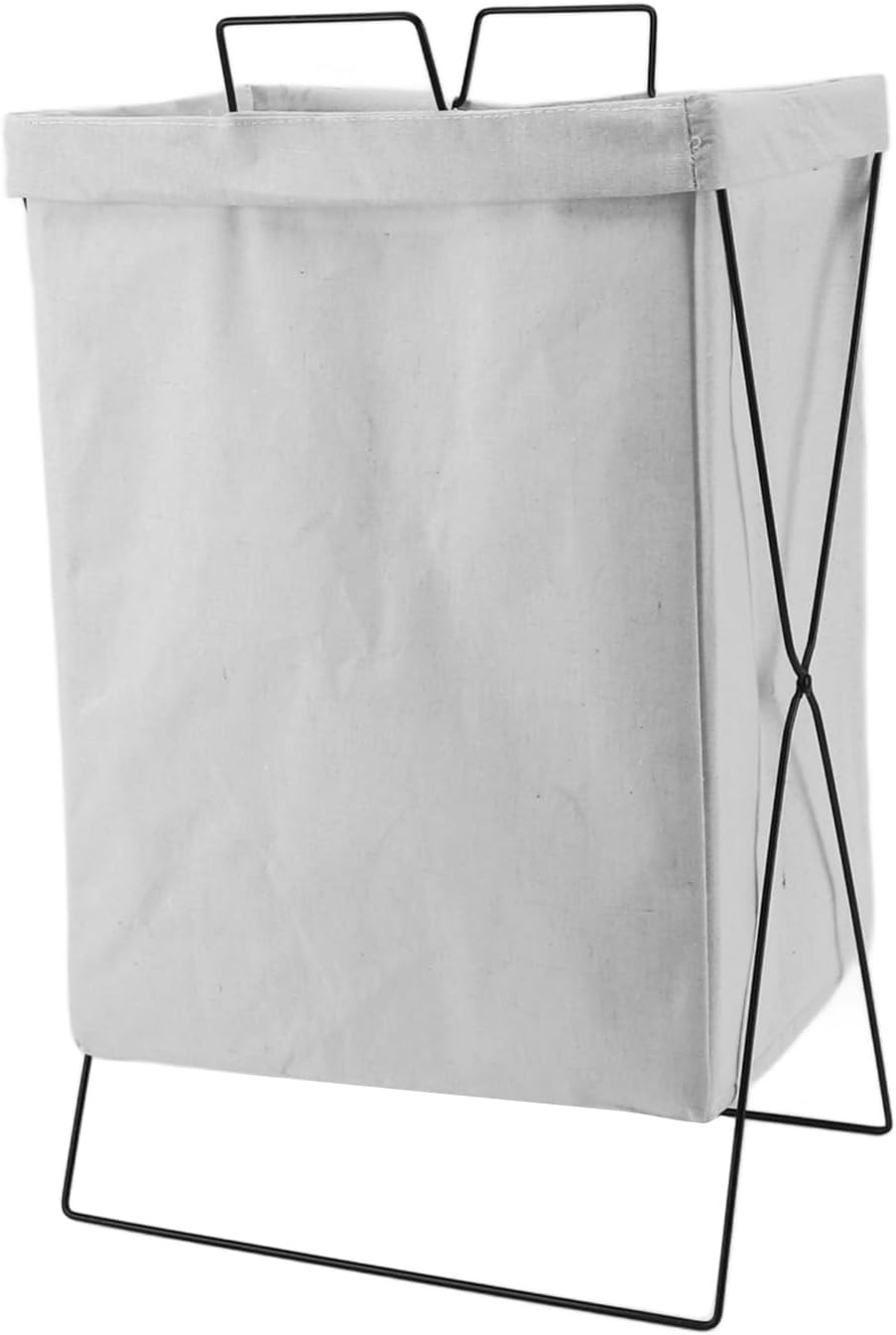 Foldable Laundry Basket Organize Clothes Hamper with Sturdy Construction Large Capacity Storage Bin for Toys Books Towels (Small)