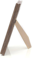 6x8 Inches Vintage Feel Rustic Picture Frame For Tabletop or Wall Hanging with Glass Front (6x8, Khaki)