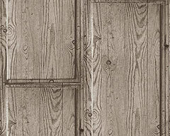 CONCORD WALLCOVERINGS ™ DecoWorld 2, Natural Brown, Gray Wallpaper Sample, Modern Wall Decor Accent