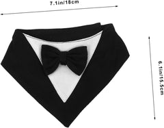 Sosoport Dog Bandanas for Pets Stylish Polyester Triangular Scarf Comfortable Accessory for Dogs for Celebrations and Everyday Wear Easy to Clean and Quick Drying