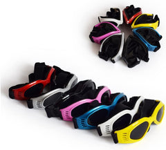 Angoily 2pcs Pet for Dogs and Cats Uv Protective Sunglasses Straps for Comfort and Ventilated Design for Outdoor Activities White