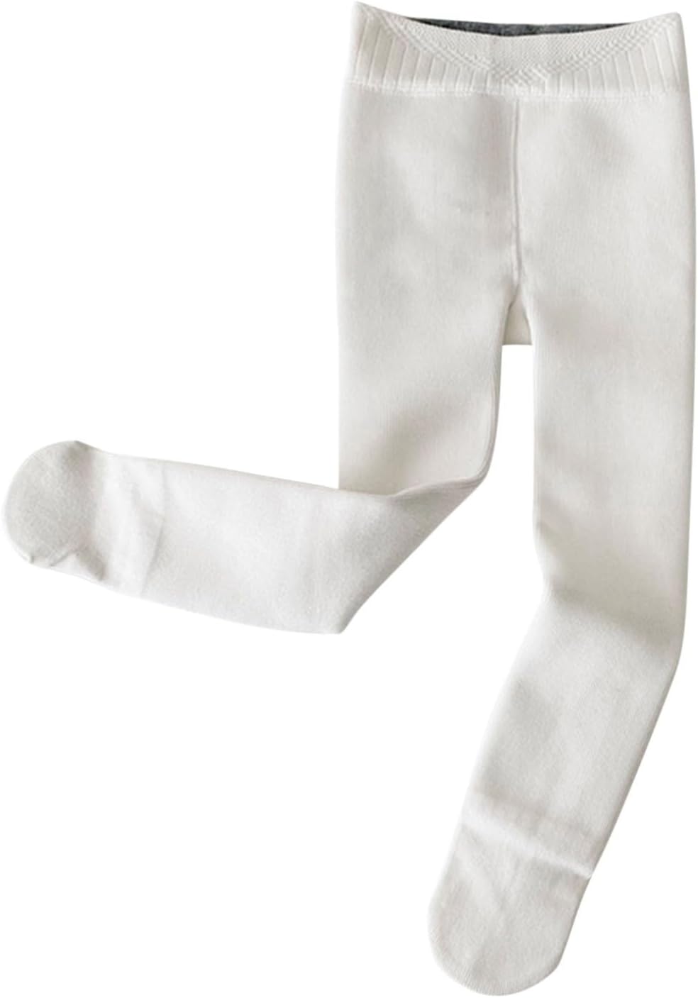 Cable Knit 𝐒eamless Pantyhose for Girls Non 𝐒lip Solid Color Stocking Infant Fall Winter Warm Thick Leggings