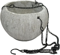 Admired By Nature 5" Ceramic Flower Planter, Ceramic Pot Planter, Plant Home Décor, Brown