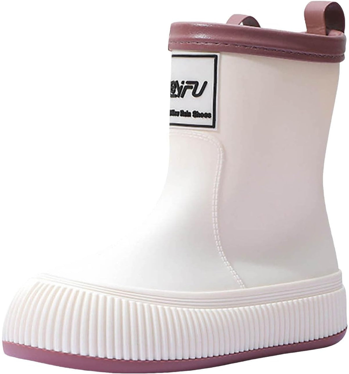 IWIHMIV Toddler Waterproof Shoes Rainboots for Toddlers Boys Kids Rain Boots Waterproof Rubber Boots Kid Rain Boots