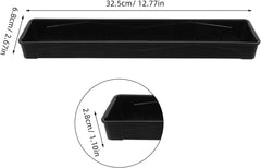 GANAZONO 1set Decorative Orchid Flower Pots Drainage Breathable Plastic Succulent Planters Thickened Containers for Indoor and Outdoor Garden Use