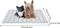 Cooling Mat - Dog Cooling Mat | Dog Cool | Waterproof Cover Cage Bed Furniture for Indoor Outdoor Travel Camping Training Car Outside Activities, Pet, Machine Washable