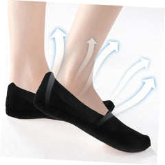 Ice Silk Boat Socks No Show Socks for Men Shoe Invisible Socks for Men Casual Shoe No Show Socks Low Cut