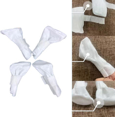 Dog Boot Booties with Sticker for Dogs Paw Protections Wrap Socks Boot Disposable Disposable Pet Booties