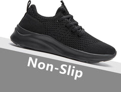 Running Shoes for Men Slip on Tennis Walking Sneakers Lightweight Non Slip Workout Gym Sports Volleyball Shoes Outdoor Athletic Casual Fashion Breathable Trainers