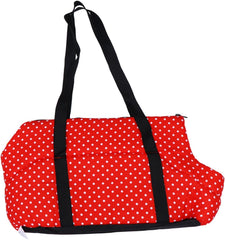 GANAZONO 1pc Portable Pet Backpack for Dogs Breathable Travel Shoulder Bag Red Large for Hiking and Outdoor Adventures Easy to Carry and Comfortable for Pets