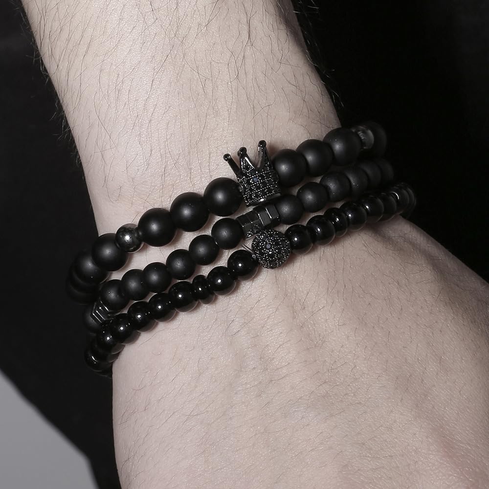 Gold Bracelet Stack for Women Beaded Bracelets Set Stackable Bracelets for Women Trendy Jewelry Bracelet Stack