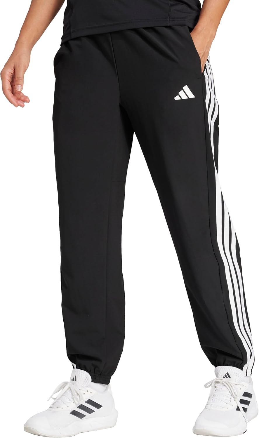 adidas Women's Train Essentials 3-Stripes Woven Pants