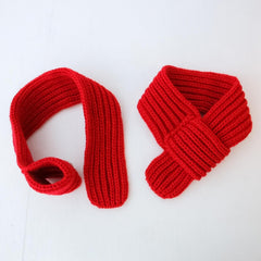Dog Knitted Scarf Chinese New Year Pet Scarf, Warm Winter Puppy Scarf Bandanas for Puppy Dogs Kitten New Year Gift Holiday