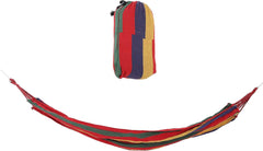 Camping Hammock Portable for Outdoor Travel, 250kg Load Capacity, Comes with Carry Bag, Easy Installation, Durable Canvas Material, Ideal for Camping Hiking (Red)