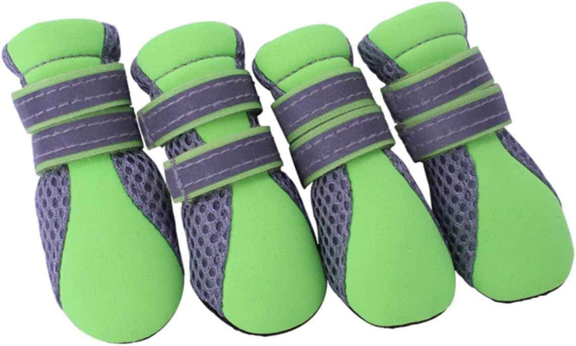 BESPORTBLE Breathable Mesh Dog Shoes for Small Dogs Nonslip Sole Hiking Boots s for Outdoor Activities Paw