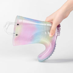 IWIHMIV Toddler Rainboots Water Boots for Kids Rain Boot Toddler Water Boots Kids Rain Boots Toddler Rain Shoes Children Boots