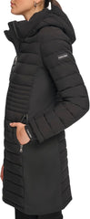 Calvin Klein Women's Long Light-Weight Puffer Jacket