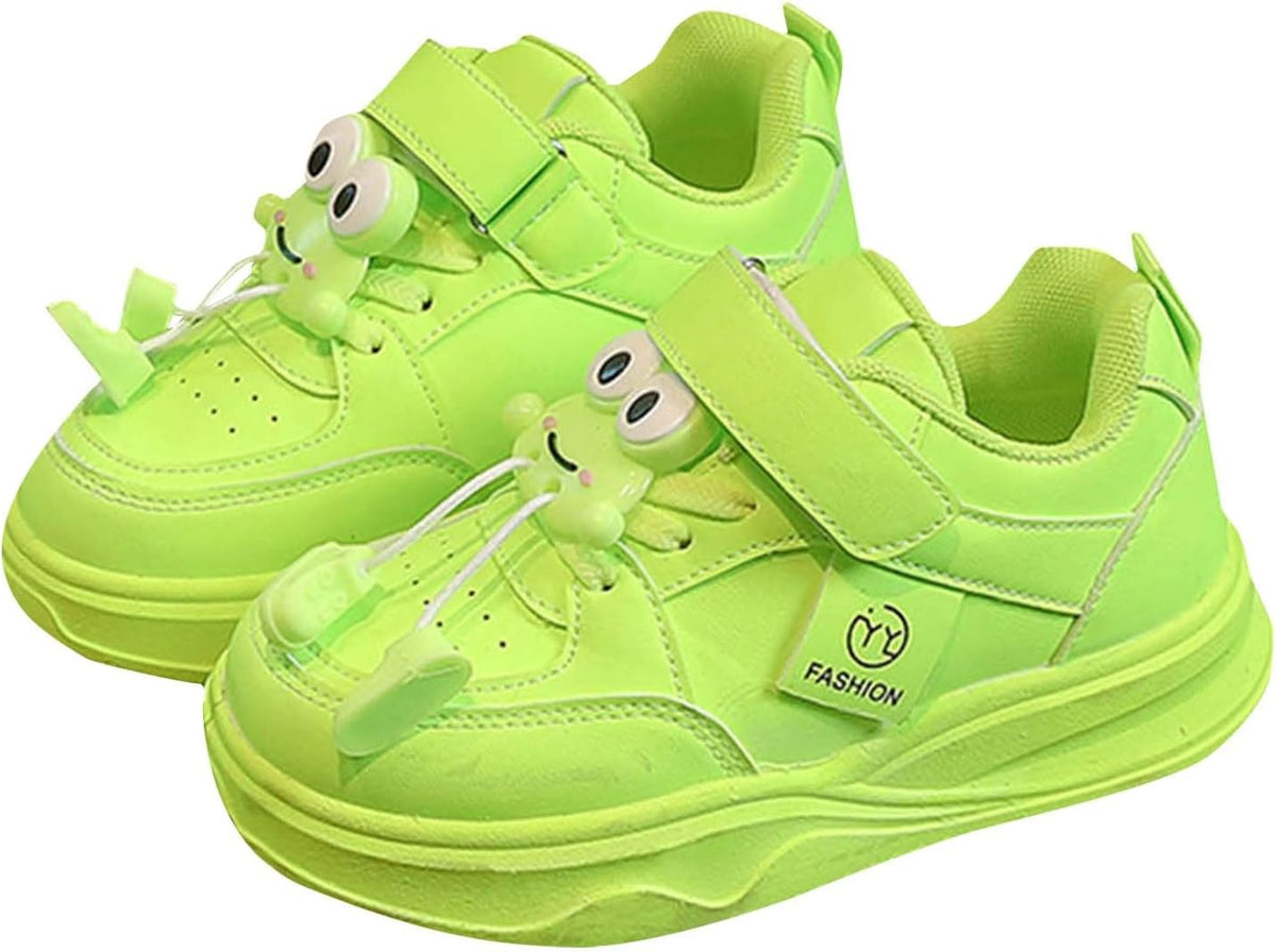 Boys Girls Colorful Sneakers Toddler Kids Hiking Breathable Sports Flats Lightweight Athletic Sport Walking Shoes