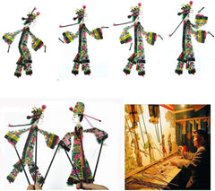 Chinese Traditional Shadow Puppet, Hand Puppet, Wise Man