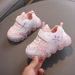 Girls Boys Spring Summer Autumn Children's Sports Shoes for Small Medium Sneaker Light up Shoes for Girls