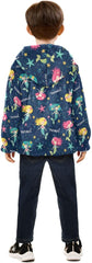 CHIFIGNO Colorful Cartoon Mermaids Toddler Boy Zip up Hoodie Fleece Jacket for Fall Winter 3T