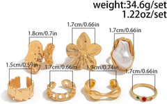 Stackable Rings Set for Women Knuckle Rings Stacking Rings Jewelry Ring Set Fashion Rings