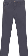 Skinny Fit Stretch Twill Pants, 5-Pocket Style, Zipper Fly & Button Closure