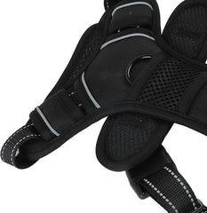 Dog Harness Dog Training Harness Pet Harness Adjustable Reflective Pet Vest Harness Nylon Dog Vest Pet Supplies for Outdoor Training and Walking