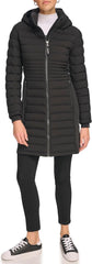 Calvin Klein Women's Long Light-Weight Puffer Jacket