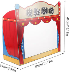 Family Puppet Stage Boys and Girls Theater Storytelling Theater Accessories