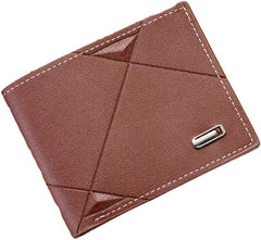 1pc Beautiful Men's Horizontal Wallet With Multi-compartment Box, Foldable PU Men's Wallet Is Trendy And Youthful For Men