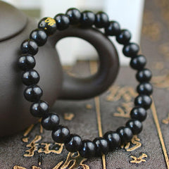 1/2PCS Men Women Beads Bracelets Chinese Buddhist Buddha Meditation Prayer Bead Bracelet Gifts for Fathers Day