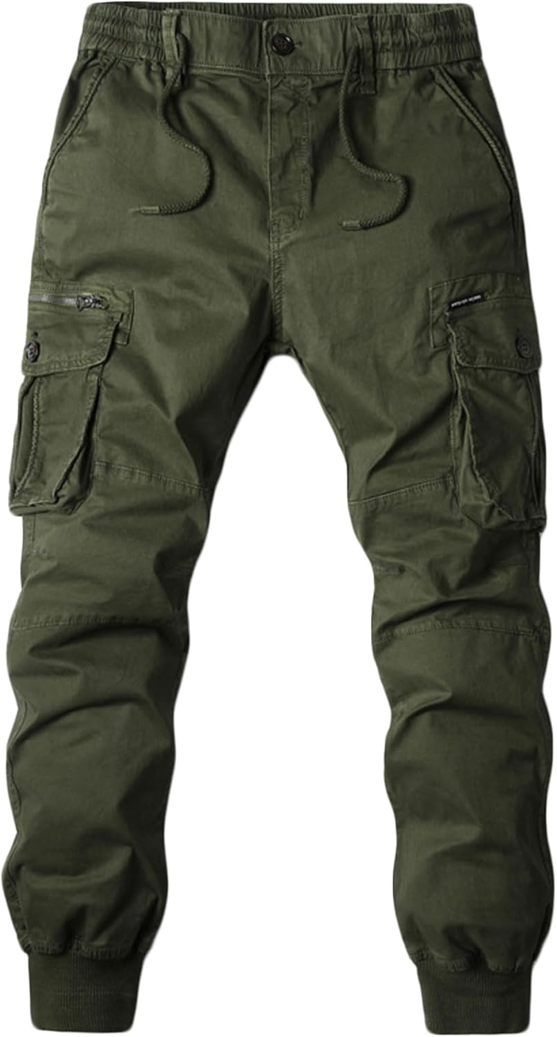 Cargo Pants Men's Long Pants Casual Loose Pants Large Size Drawstring Pants