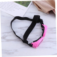 Angoily 2pcs Dog Sunglasses Uv Protection Goggles for Pets Eye Protection with Strap Black for Dogs and Cats Outdoors