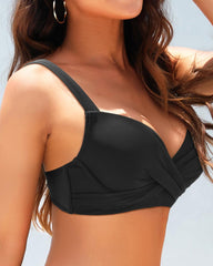 Women Underwire Bikini Top - Push Up Swim Top Only Bra Padded Swimsuit Tops 2025 Bathing Suit Tops