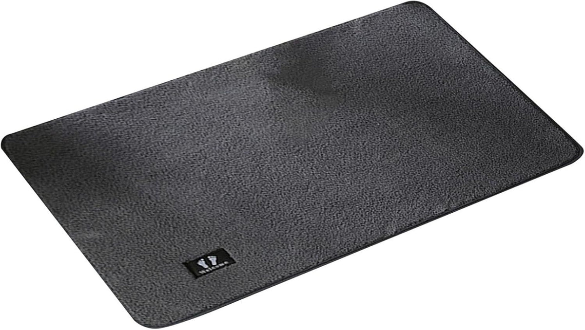 Bath Mats for Bathroom, Microfiber Absorbent Quick Dry Rubber Non Slip Bath Mat,Large Bathroom Rugs,Washable Plush Soft Bathmat for Shower Floor Tub Bathtub Home Decor Accessories Kitchen (Dark Grey)