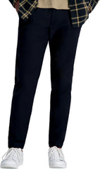 Haggar Men's Life Khaki Slim Fit Flat Front Flex Pant
