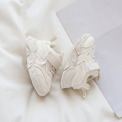 Fashion Sneakers for Toddler Lace-UP Non Slip Mesh Breathable Non Slip Running Walking Casual Sneakers