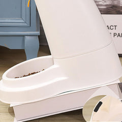 Cat Water Feeder Cat Water Dispenser Cat Feeding Watering Cat Feeder Cat Automatic Feeder and Water