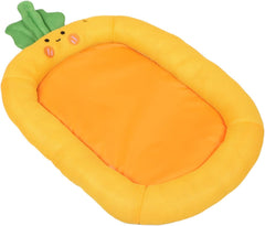 POPETPOP Soft Plush Dog Bed for Small Dogs Breathable Pet Mat for Crate Comfortable Cat Sleeping Pad for Travel Optimal Airflow Serene Environment