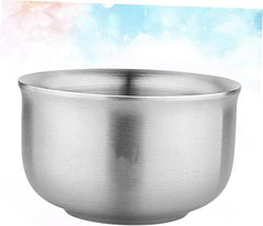 Double Insulated Stainless Bowl Instant Noodles Bowl Metal Kitchenware for Rice Soup 11.5cm